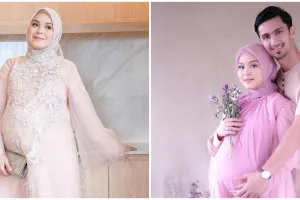 Potret bahagia Vebby Palwinta melahirkan anak pertama, selamat!