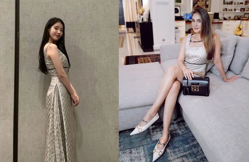 Seleb kembaran baju dengan artis Korea © 2021 brilio.net Seleb kembaran baju dengan artis Korea © 2021 brilio.net