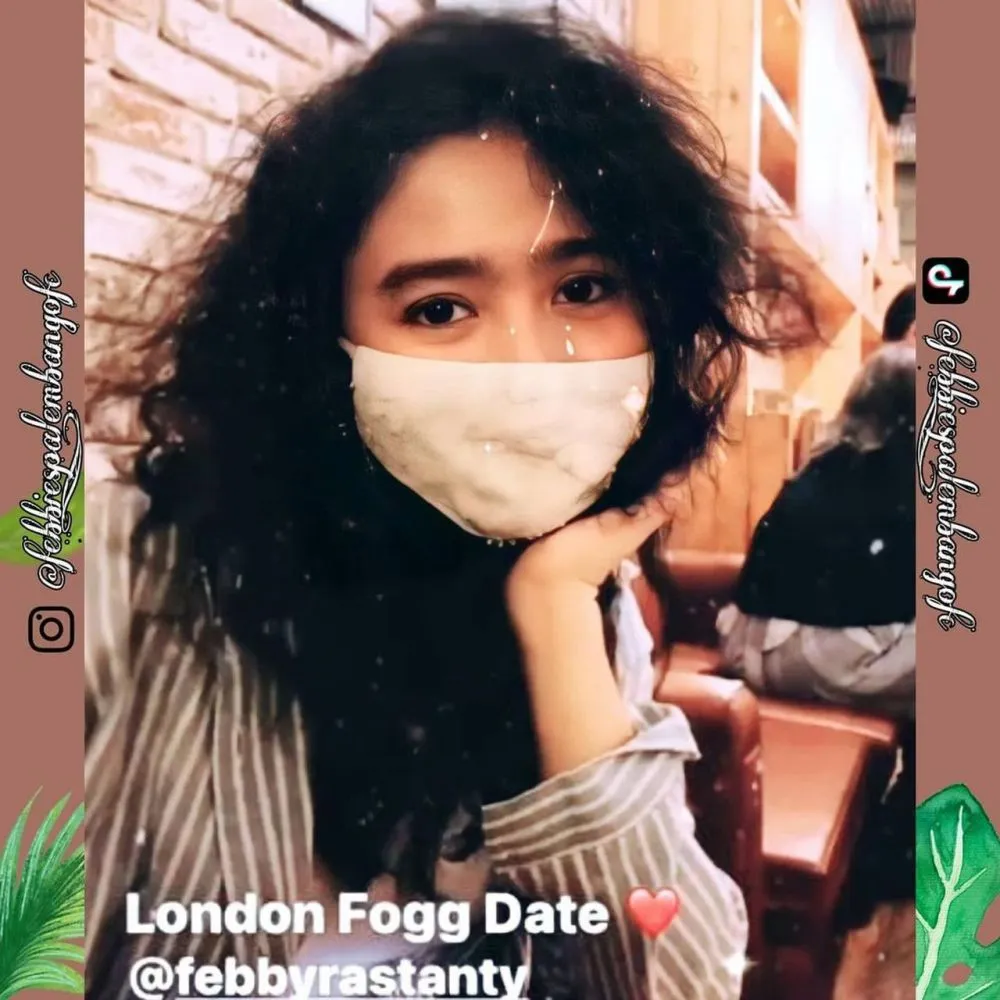 rambut keriting febby © Instagram rambut keriting febby © Instagram