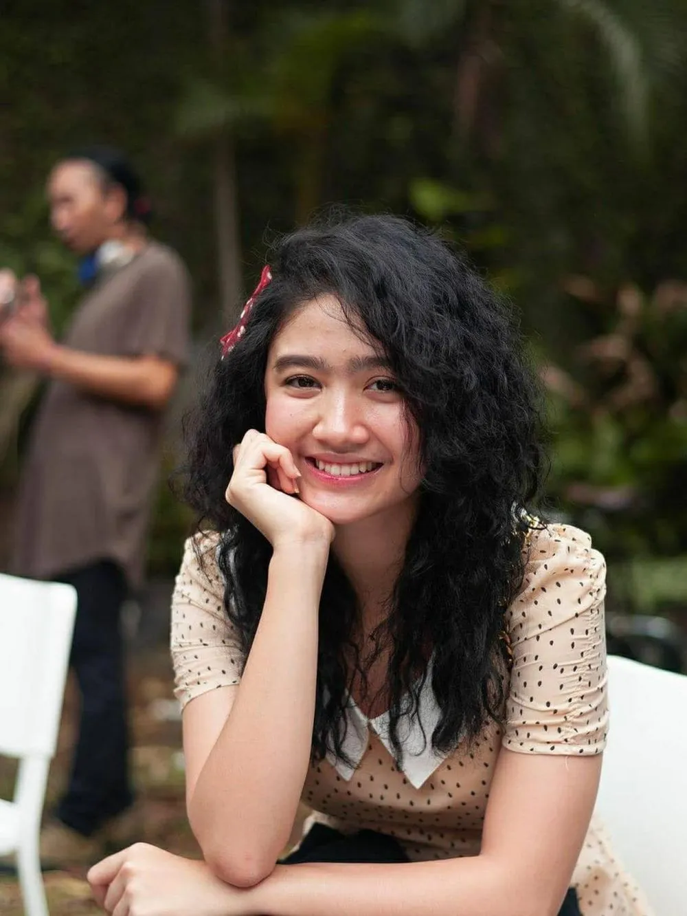 rambut keriting febby © Instagram rambut keriting febby © Instagram