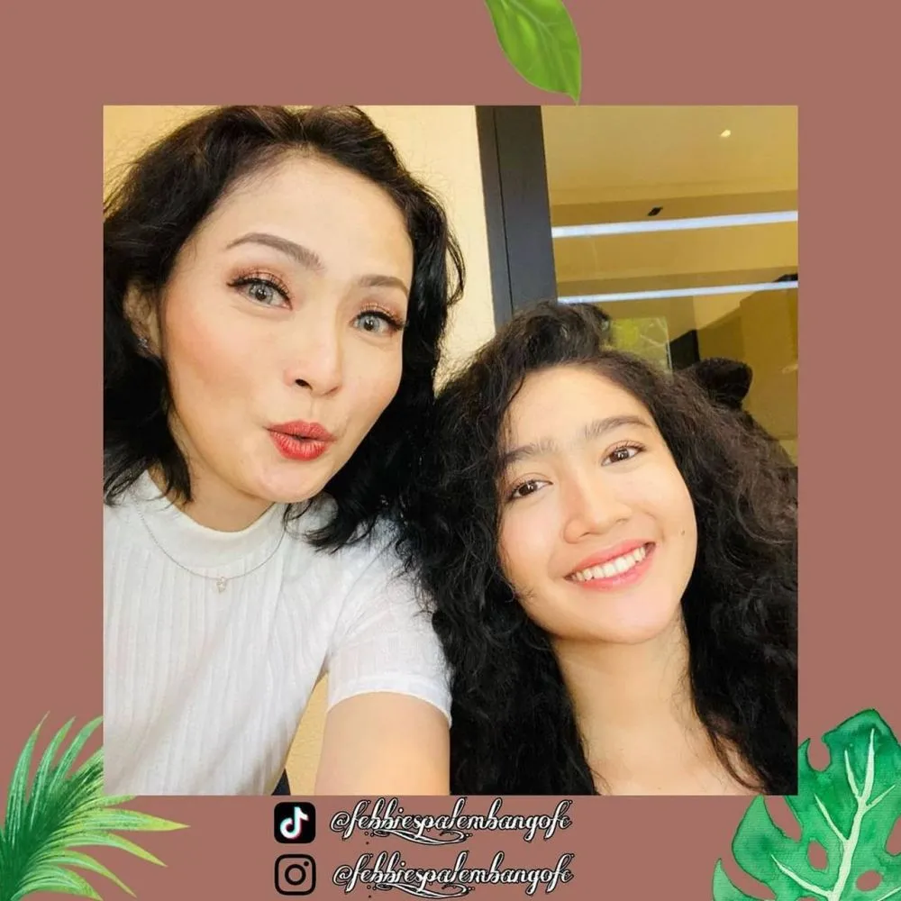 rambut keriting febby © Instagram rambut keriting febby © Instagram