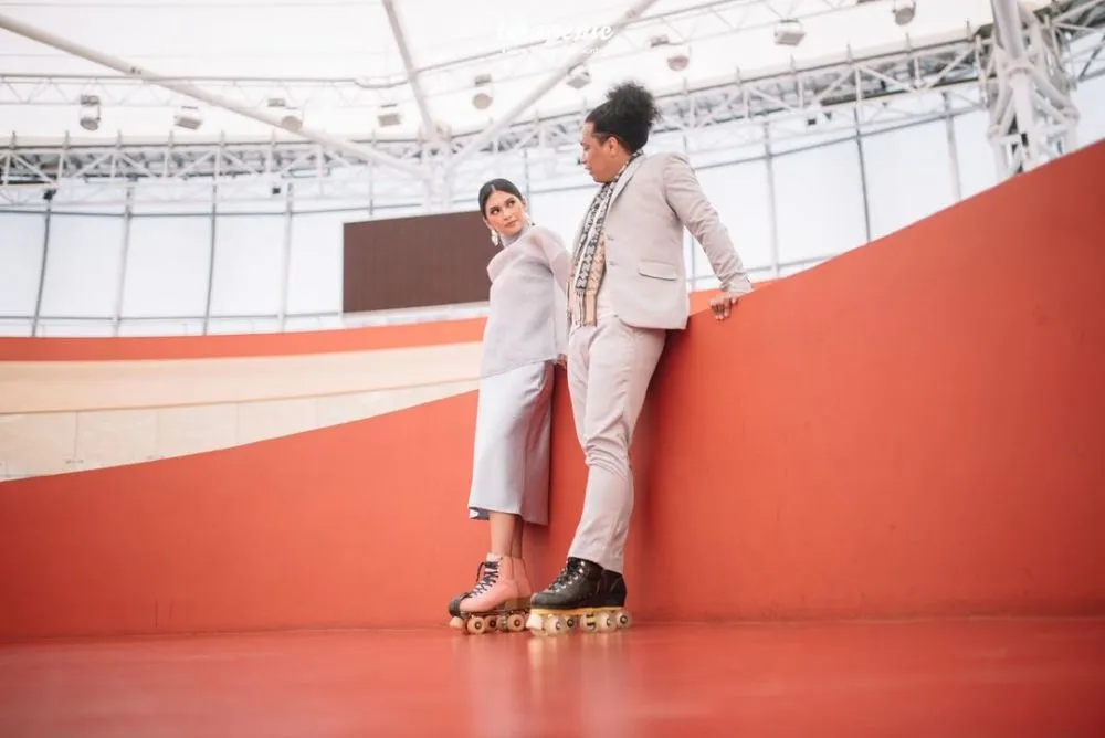 prewedding Arie dan Indah © Instagram