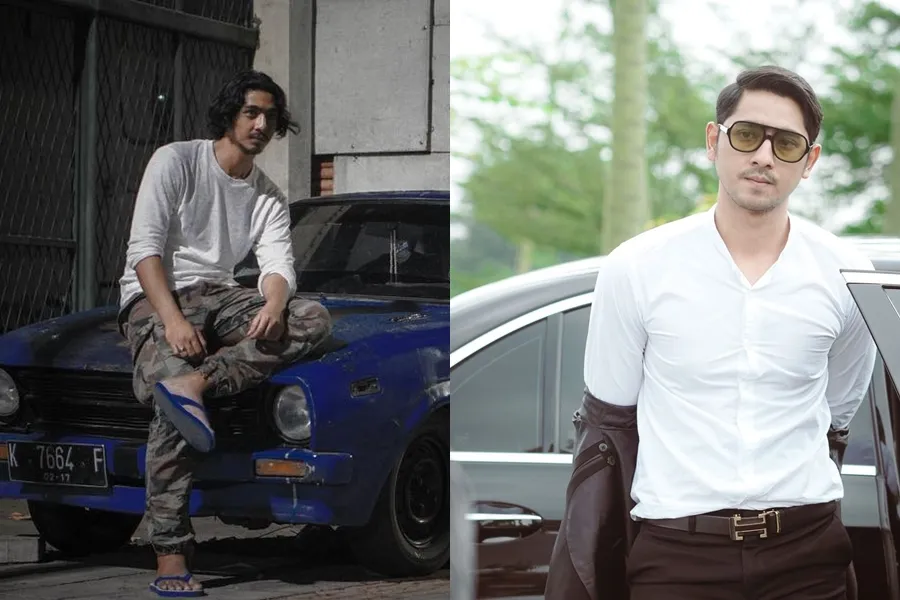 Pesinetron rambut gondrong dan cepak © berbagai sumber