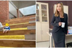 Potret kantor 8 seleb, milik Zaskia Adya Mecca usung gaya industrial