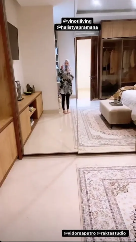 kamar Cut Meyriska rumah baru © Instagram kamar Cut Meyriska rumah baru © Instagram