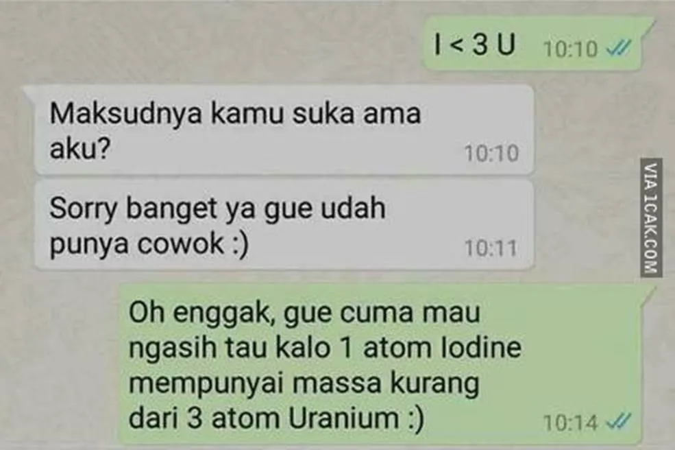 Balasan cowok saat ditolak gebetan © berbagai sumber