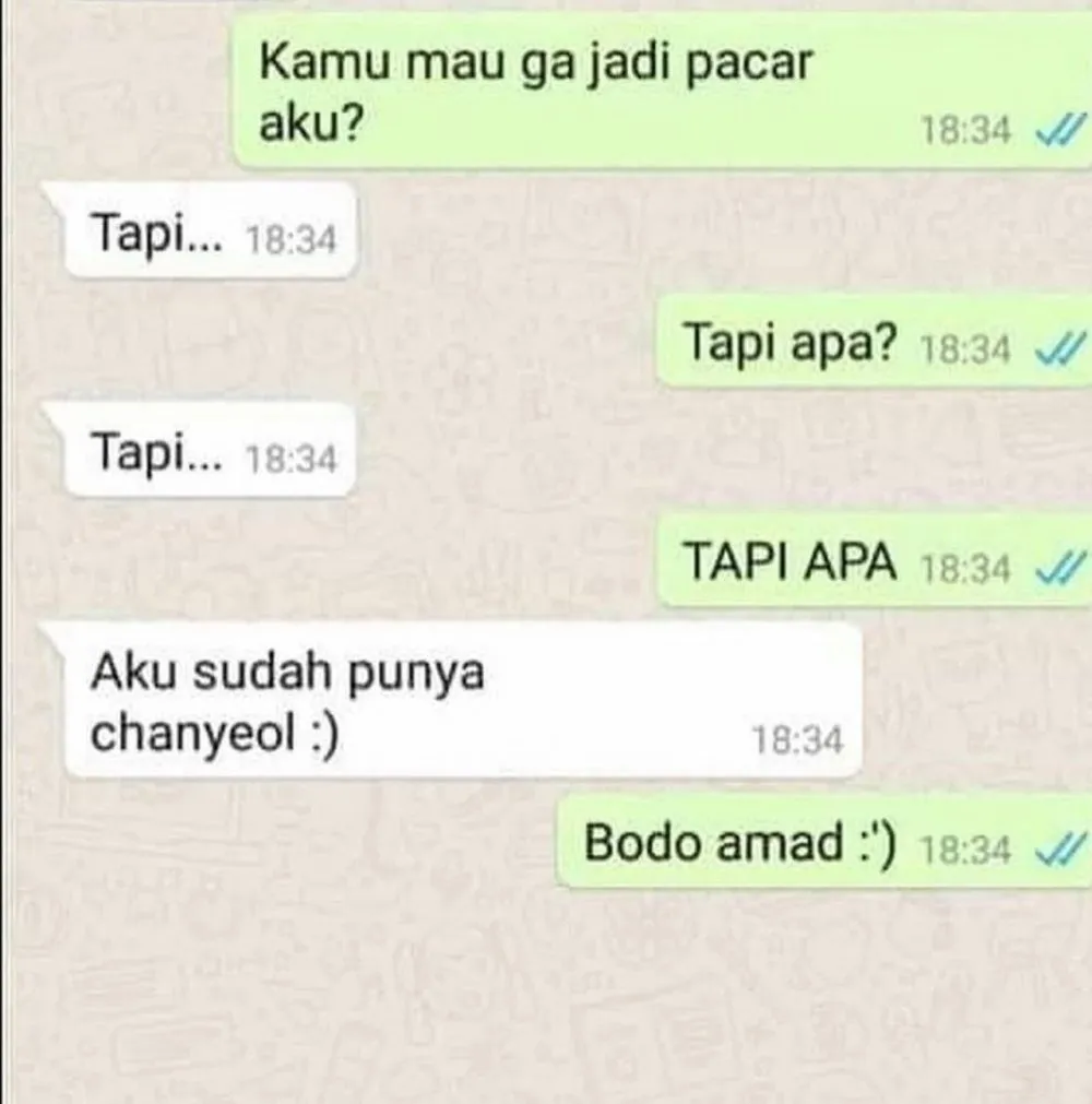 Balasan cowok saat ditolak gebetan © berbagai sumber