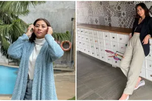 10 Potret Reny Setiawati istri Bimbim Slank, modis dan kece abis