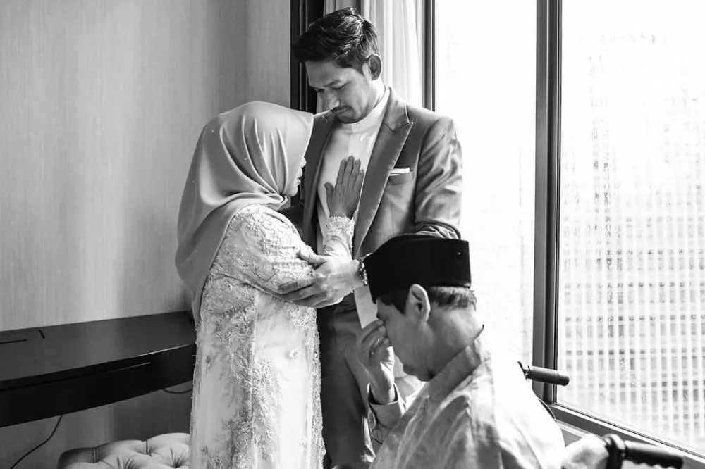 momen haru pernikahan ibnu jamil berasama ririn Instagram