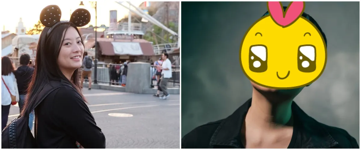 10 Potret penampilan terbaru Leony dengan rambut biru, makin kece