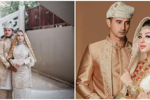 Gaya prewedding 7 seleb kenakan busana adat Minang, memesona