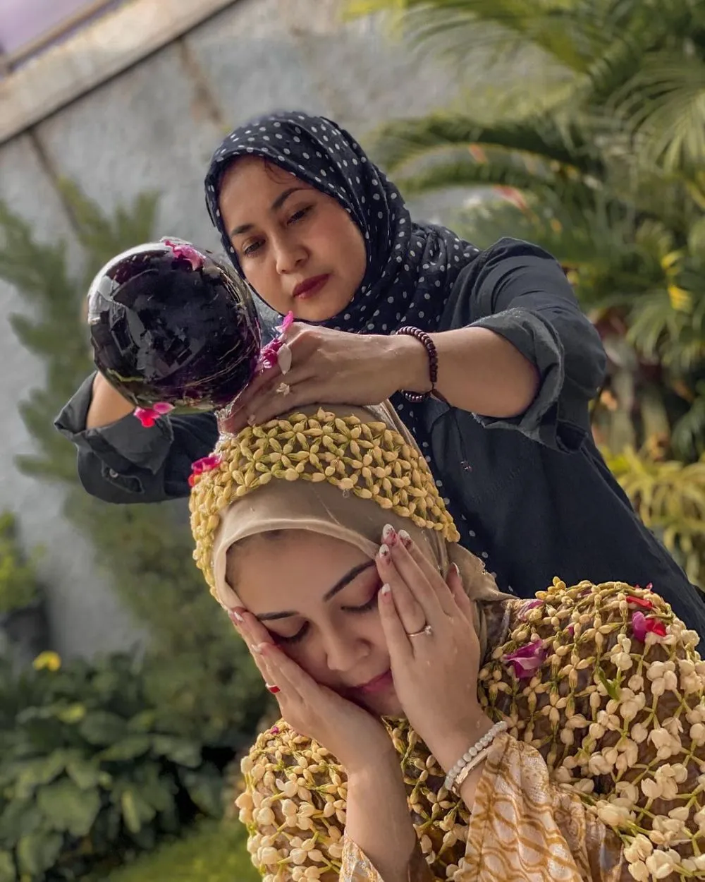 momen siraman kesha ratuliu © Instagram