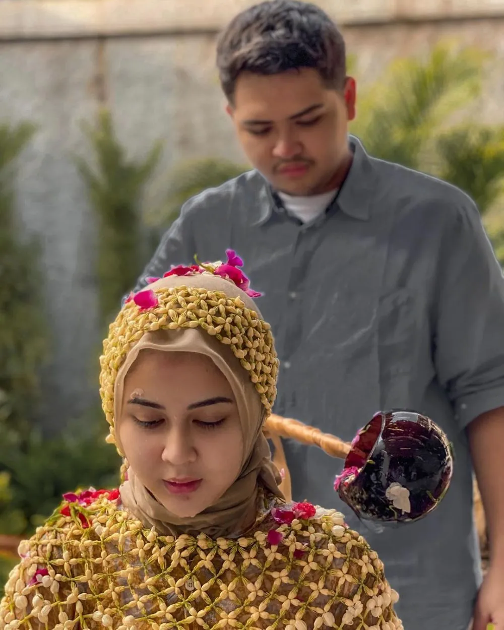 momen siraman kesha ratuliu © Instagram