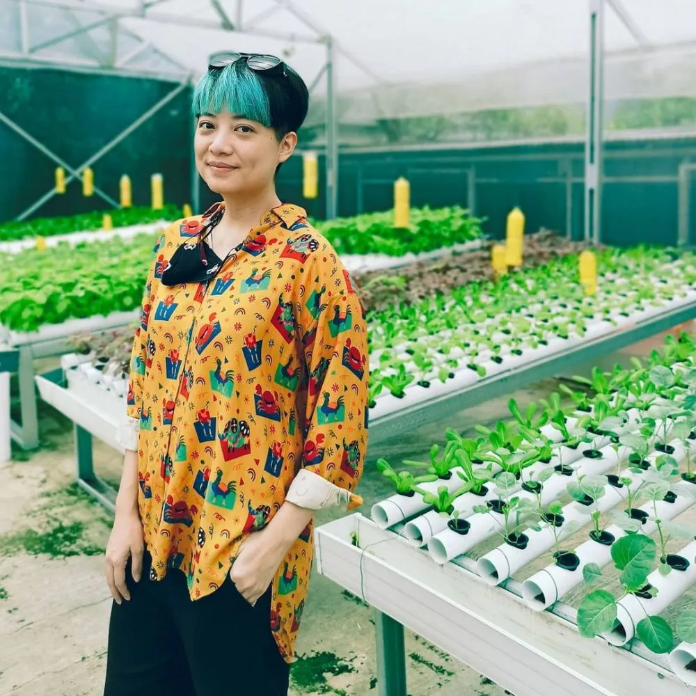 transformasi gaya rambut leony © Instagram