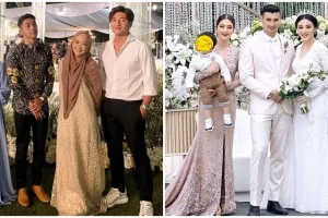 10 Gaya seleb hadiri resepsi Ali Syakieb dan Margin Wieheerm, elegan