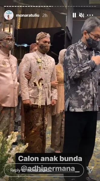 Momen akad nikah Kesha Ratuliu © Instagram & YouTube