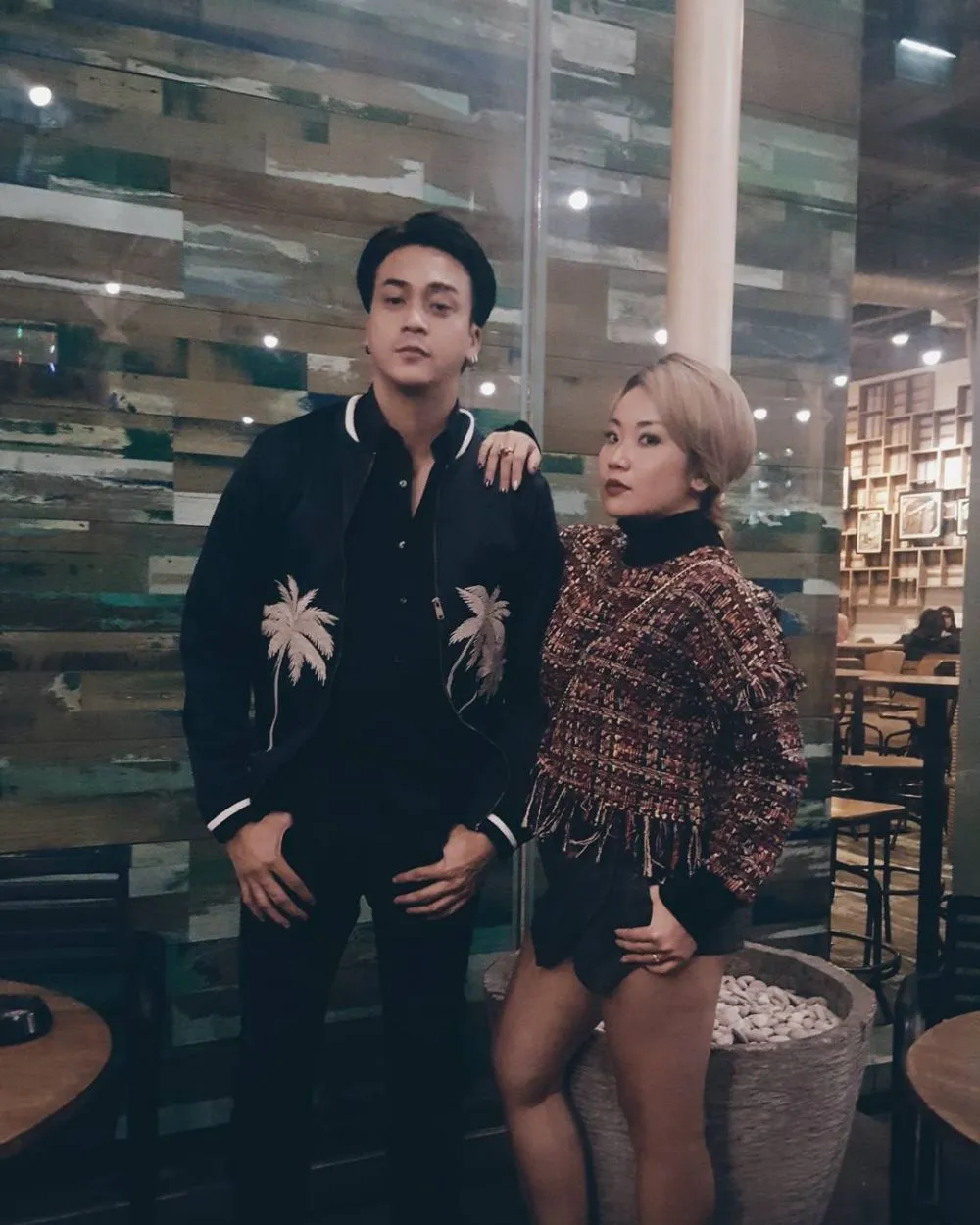 Transformasi gaya rambut Dimaz Andrean © 2021 brilio.net