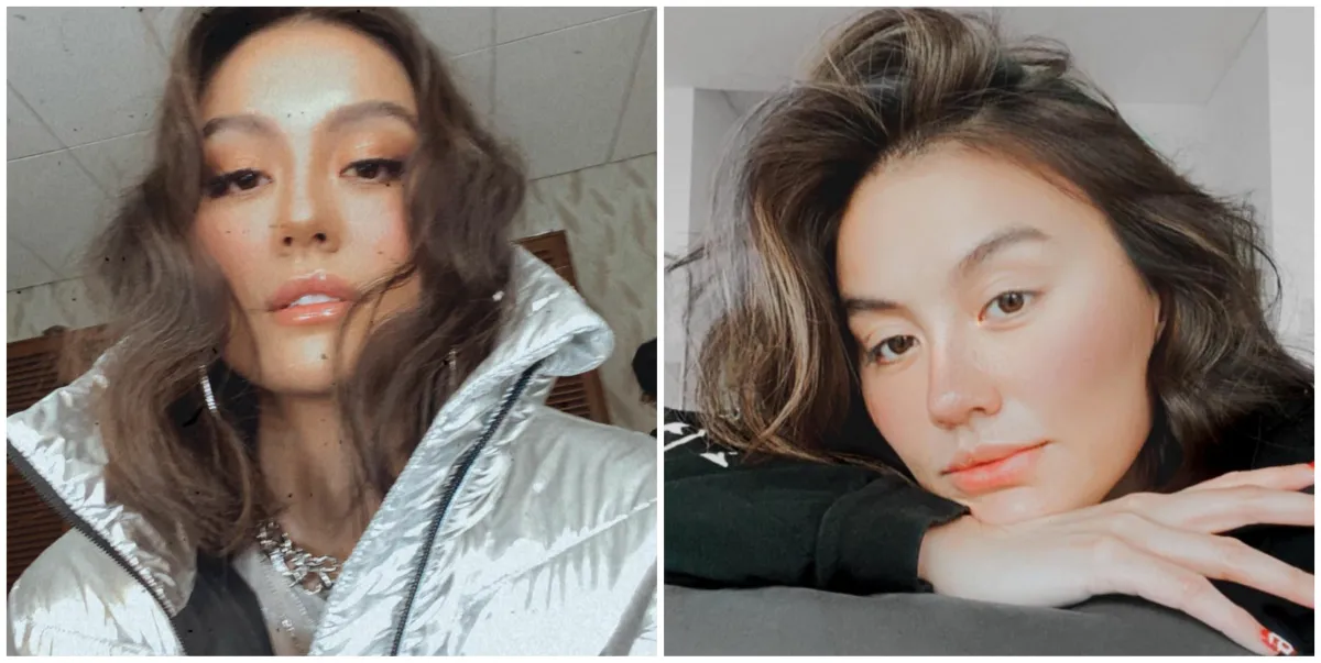 10 Potret transformasi gaya rambut Agnez Mo sejak kecil