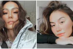 10 Potret transformasi gaya rambut Agnez Mo sejak kecil