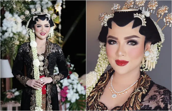 Penampilan seleb dengan dandanan paes © Instagram Penampilan seleb dengan dandanan paes © Instagram