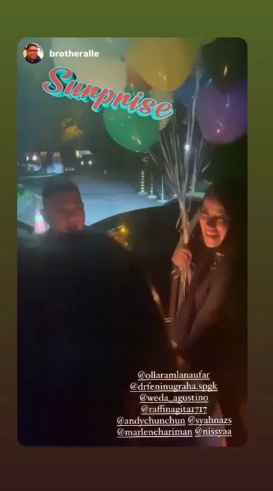 ultah Olla ke-41 © Instagram ultah Olla ke-41 © Instagram