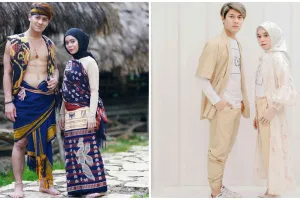 11 Potret Lesty Kejora dan Rizky Billar kenakan pakaian senada