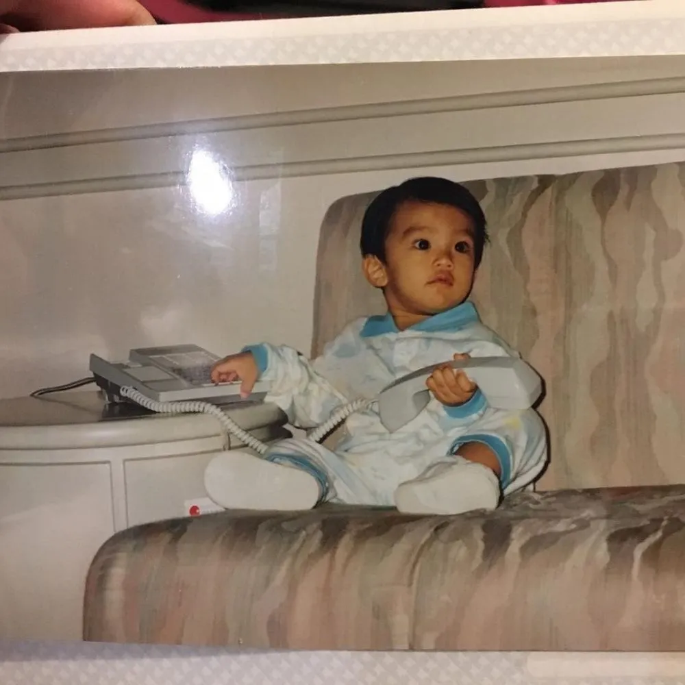 potret masa kecil seleb berdarah tionghoa © berbagai sumber