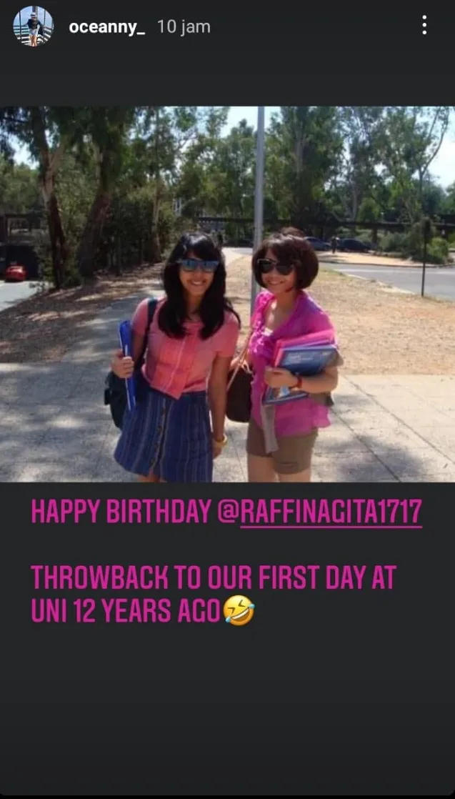 Potret Nagita Slavina 12 tahun yang lalu © Instagram