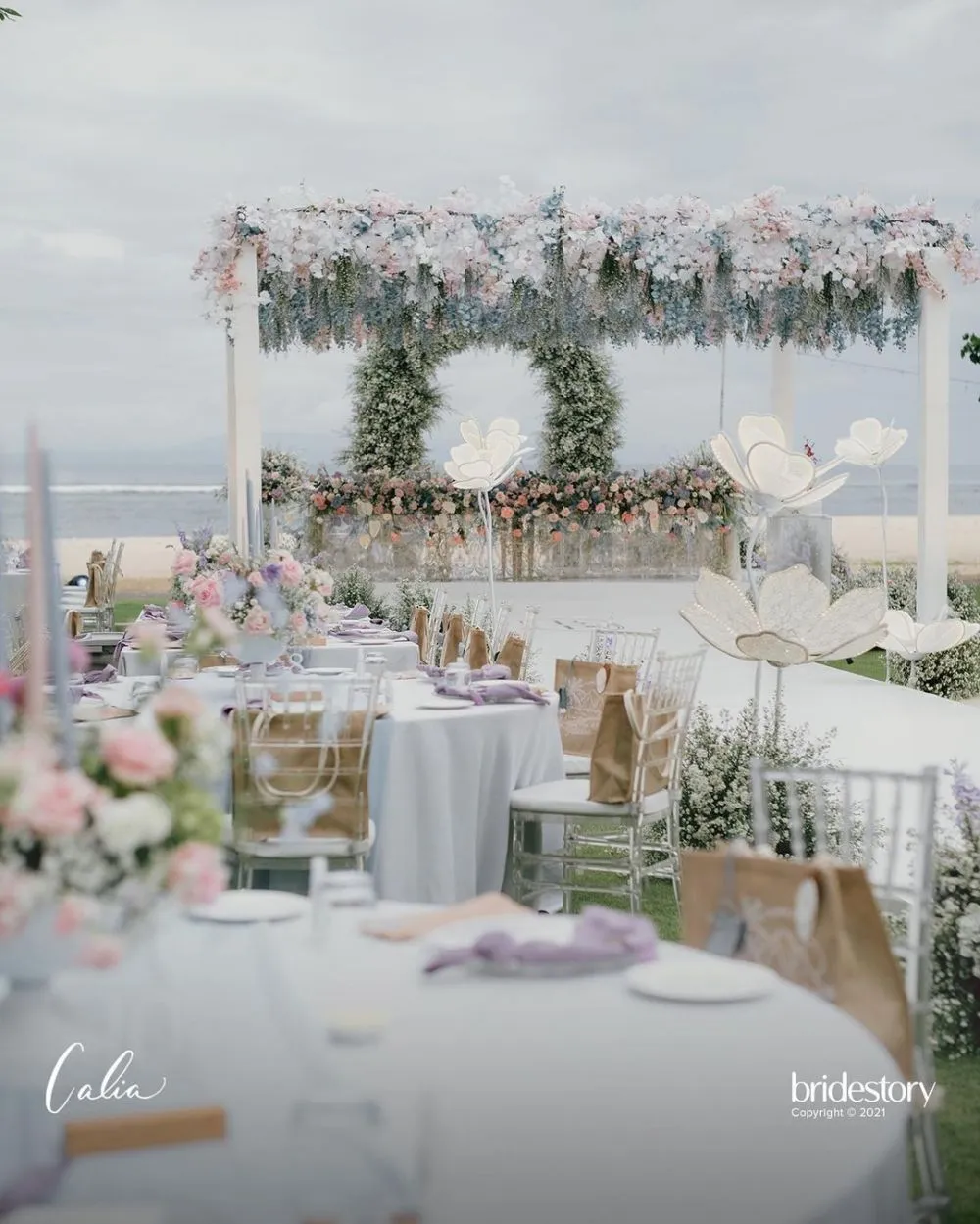 Momen resepsi Billy Davidson dan Patricia Devina © Instagram Momen resepsi Billy Davidson dan Patricia Devina © Instagram