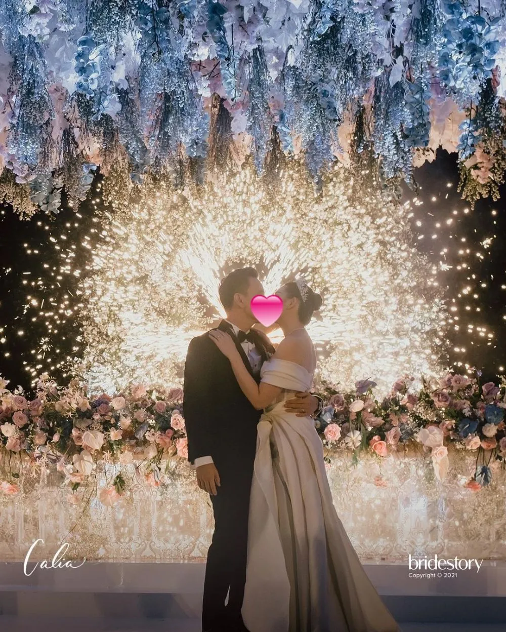 Momen resepsi Billy Davidson dan Patricia Devina © Instagram Momen resepsi Billy Davidson dan Patricia Devina © Instagram