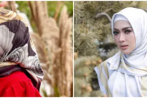 Potret 10 seleb jadi model bisnis kerudung, Amanda Manopo manglingi
