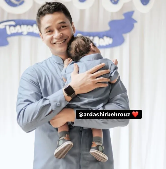 akikah Baby Ardashir © Instagram akikah Baby Ardashir © Instagram