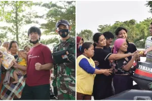 8 Momen Rian D'Masiv bantu korban banjir Jakarta, aksinya bikin salut