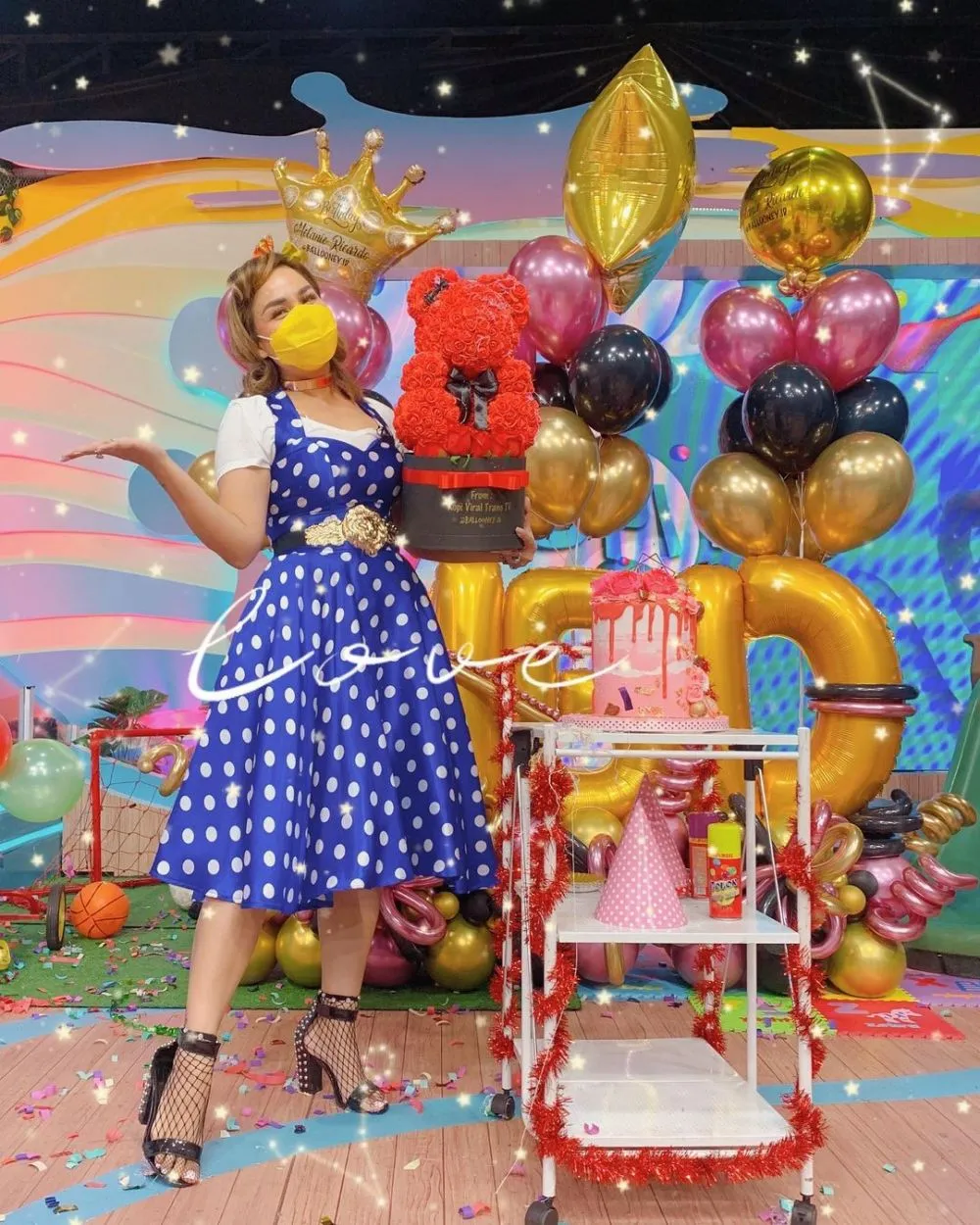 Momen ultah Melaney Ricardo ke-40 Instagram Momen ultah Melaney Ricardo ke-40 Instagram