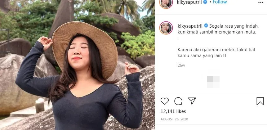 10 Gombalan mesra Kiky Saputri istimewa 10 Gombalan mesra Kiky Saputri istimewa