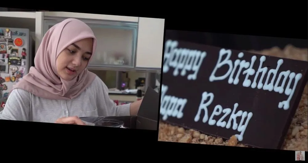 kejutan ultah Rezky © YouTube