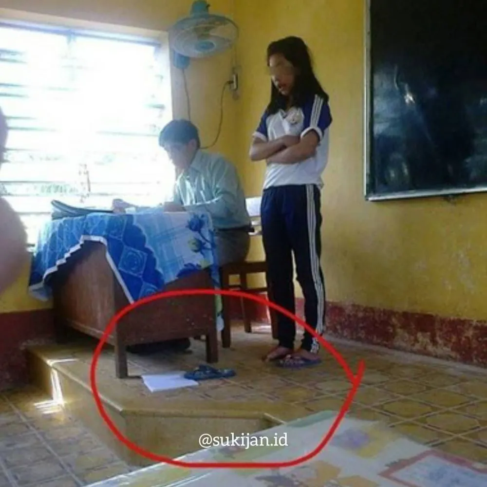 kelakuan murid depan kelas © Instagram kelakuan murid depan kelas © Instagram