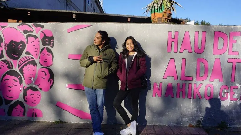 Abimana Aryasatya dan putrinya © 2021 brilio.net