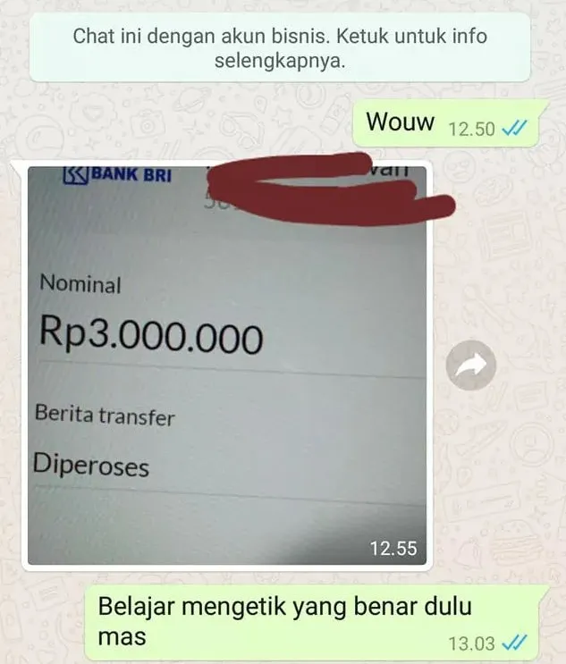 Chat typo customer © Twitter Chat typo customer © Twitter