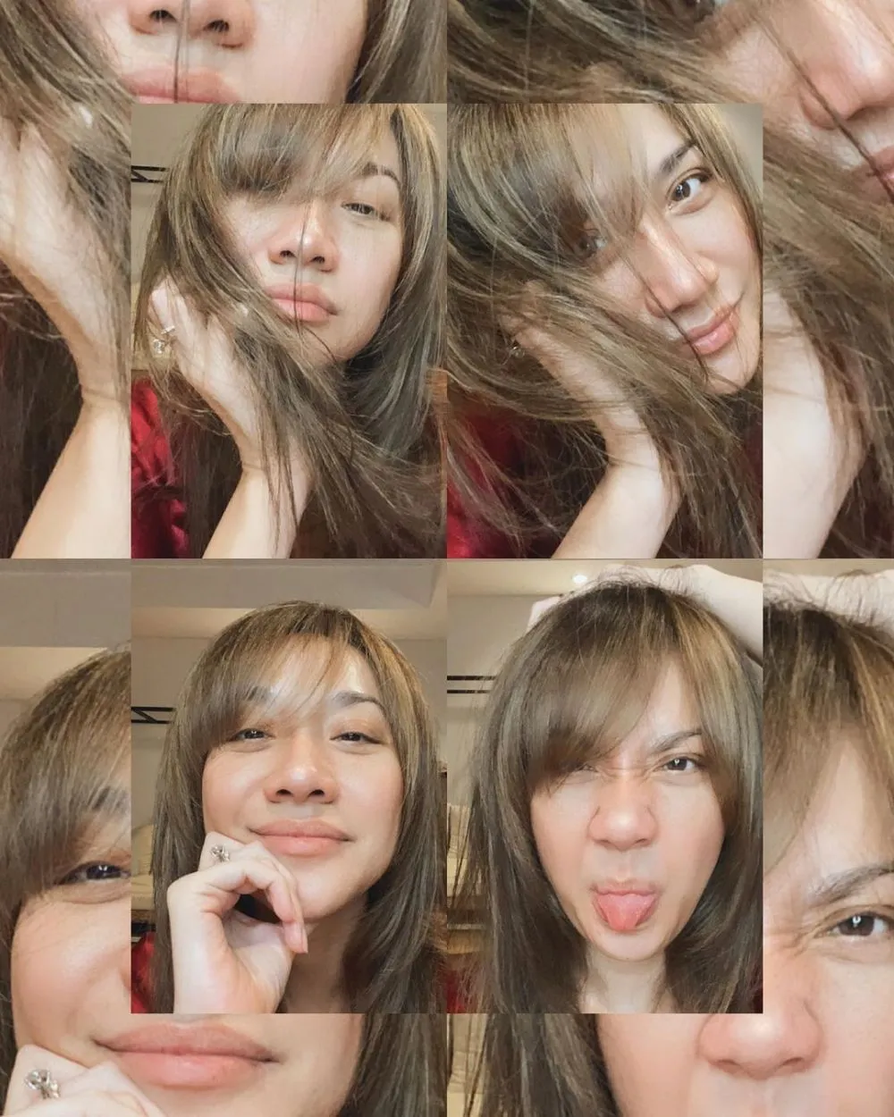 pesona penyanyi rambut poni © Instagram pesona penyanyi rambut poni © Instagram