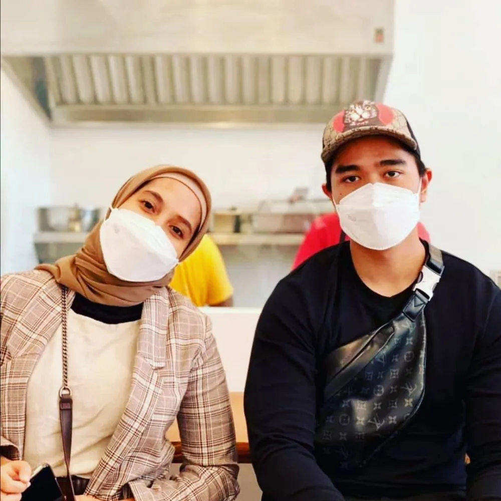 Momen kebersamaan Kaesang dan Nadya © Instagram