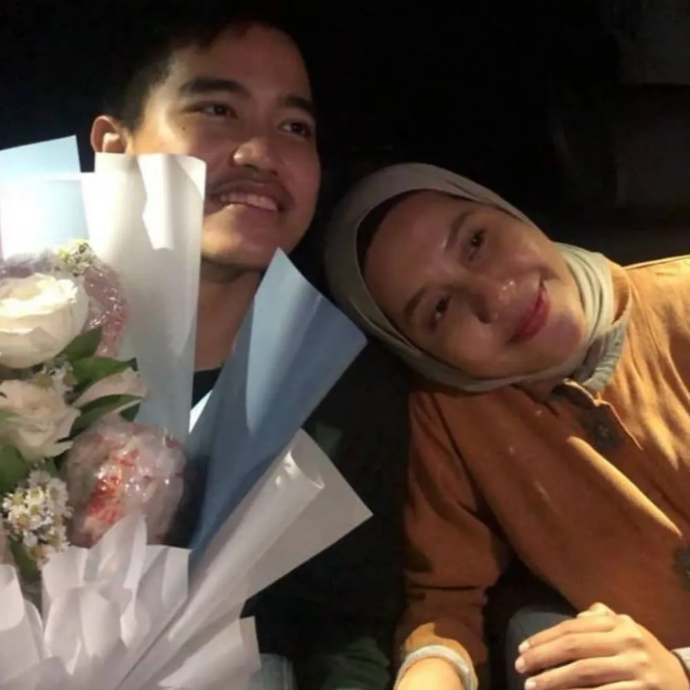 Momen kebersamaan Kaesang dan Nadya © Instagram