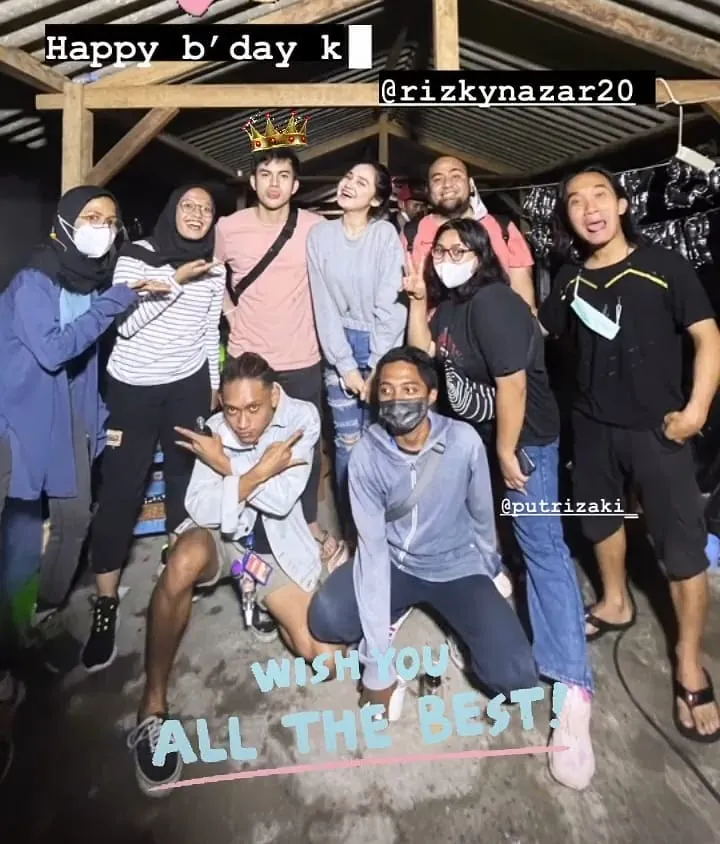 Momen ulang tahun Rizky Nazar Instagram © 2021 brilio.net