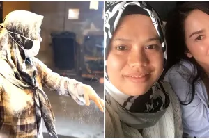 10 Momen Ussy beri kejutan ultah untuk asistennya, penuh kebahagiaan