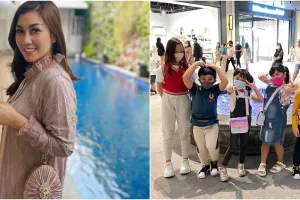 8 Momen Nisya Ahmad sewa studio bioskop buat nonton bareng keluarga