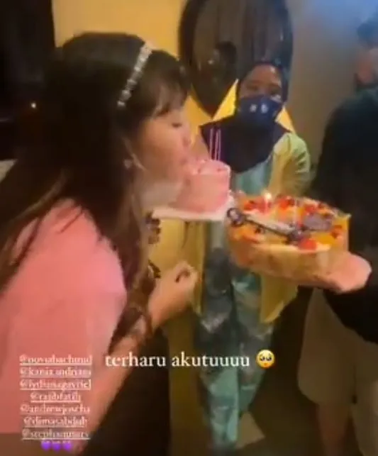 Ghea ultah ke-23 © Instagram Ghea ultah ke-23 © Instagram