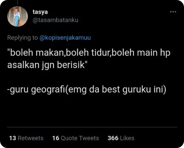 Kalimat andalan guru di kelas © berbagai sumber Kalimat andalan guru di kelas © berbagai sumber