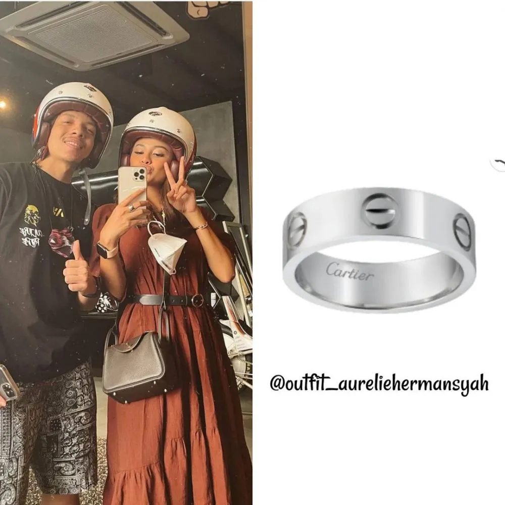 cincin Aurel Hermansyah © 2021 brilio.net
