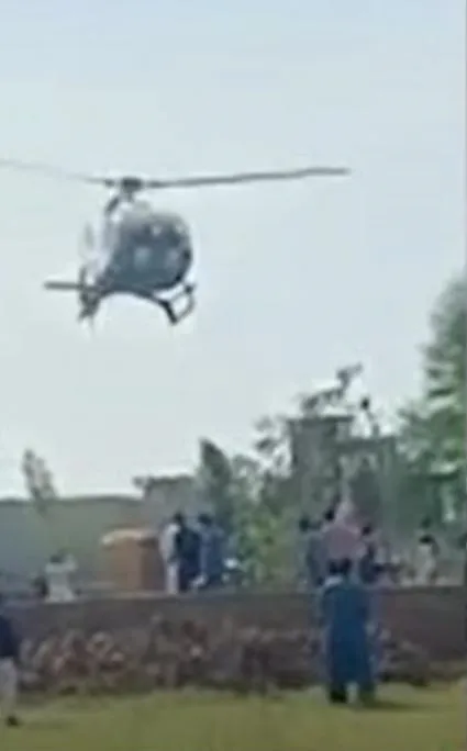 sebar uang pakai helikopter © 2021 brilio.net