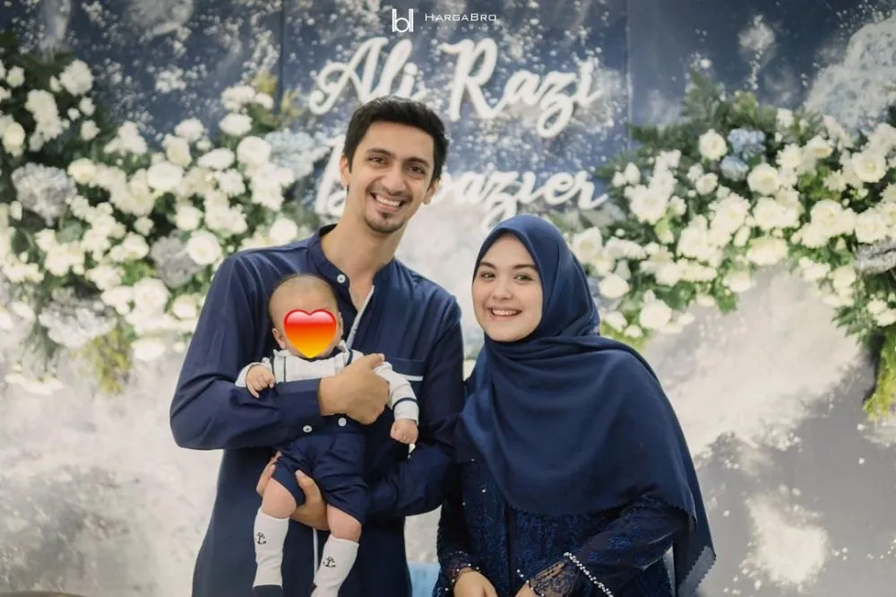 akikah putra vebby palwinta dan razi bawazier © Instagram akikah putra vebby palwinta dan razi bawazier © Instagram